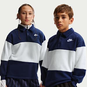 Nike Sportswear Club Big Kids' French Terry Rugby. Nike.com
